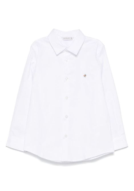 Camicia con ricamo MANUEL RITZ | MR0264-24IBIANCO